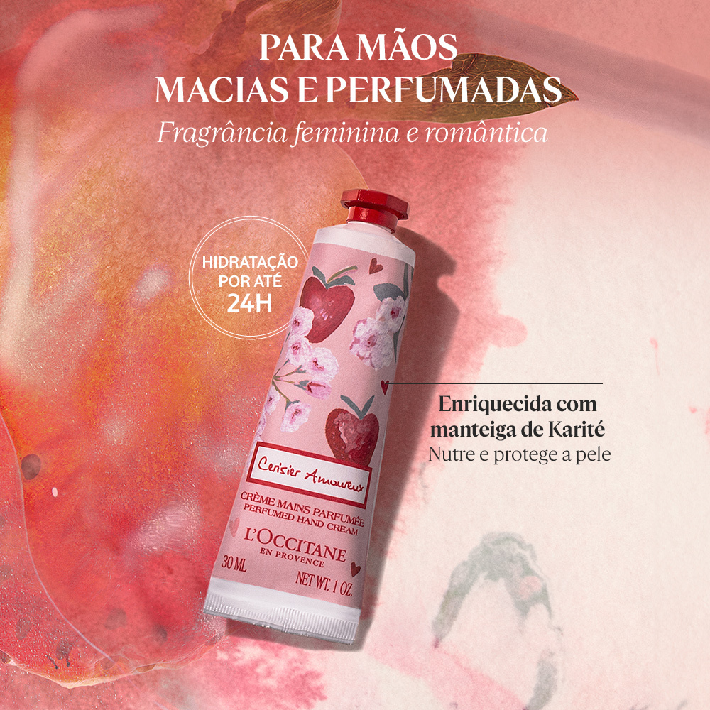 Creme para mãos Cherry Amoureux 30ml, , large image number 1